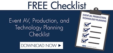 Event AV and Production Checklist