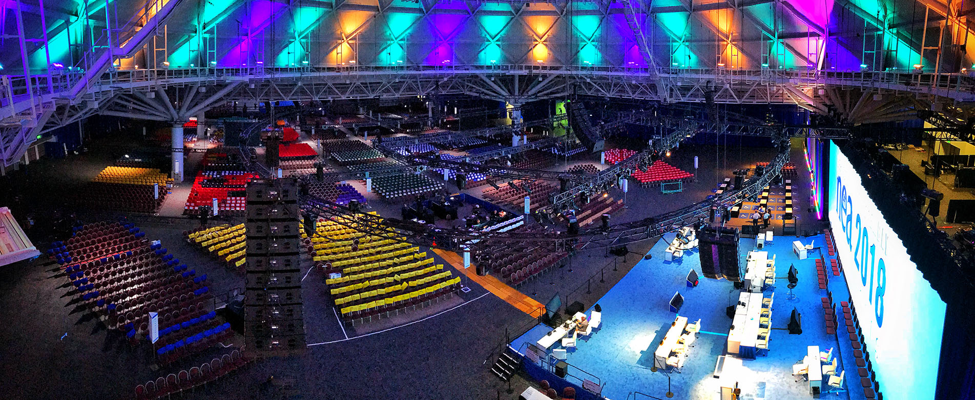 event staging and production