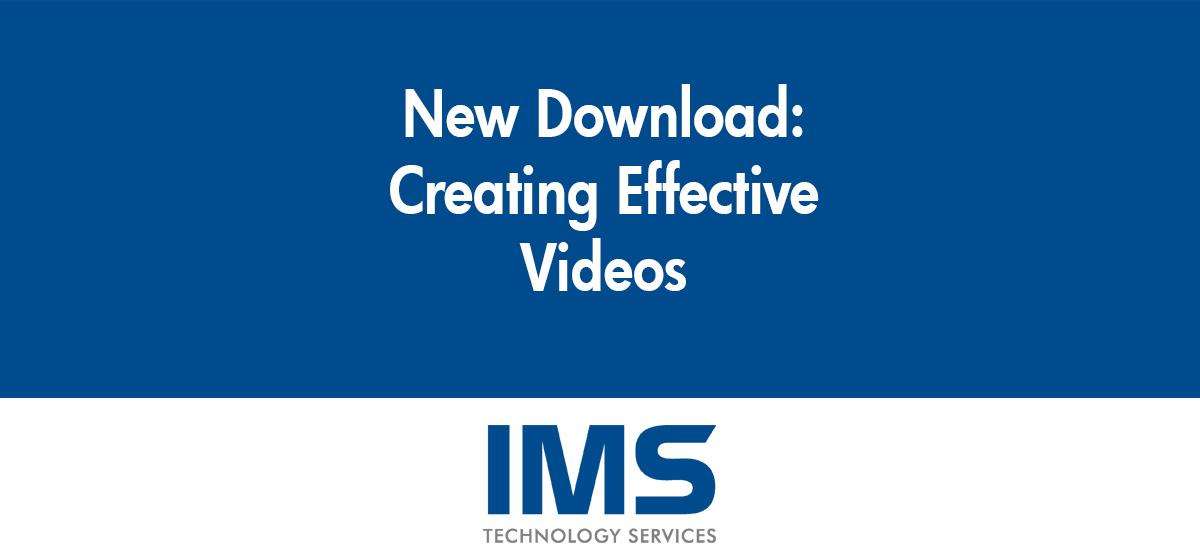 Creating Effective Video Content (Free Download!)